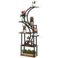8 Tier Wooden Plant Shelf